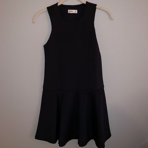 Abercrombie Kids black peplum dress🖤